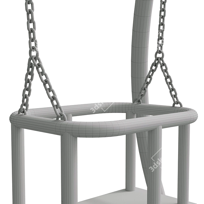 Buglo Swing: Fun and Safe Playground Swings 3D model image 3