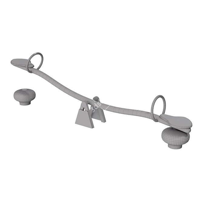 Buglo Swing: Fun and Safe Playground Swings 3D model image 4