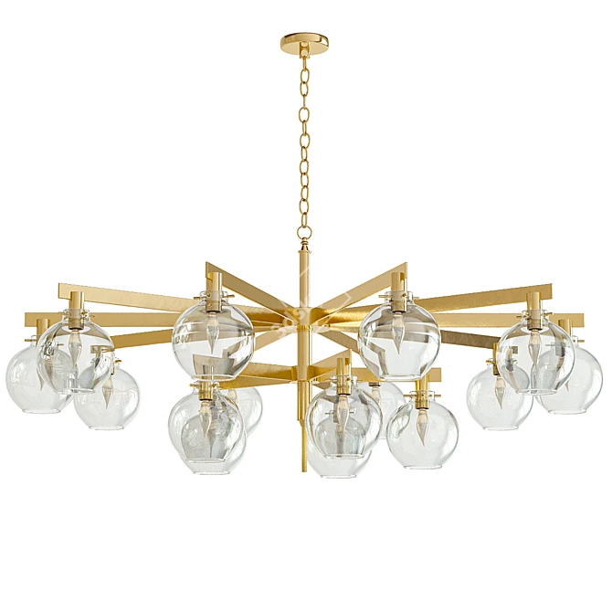 Modern Chandelier Collection 3D model image 3