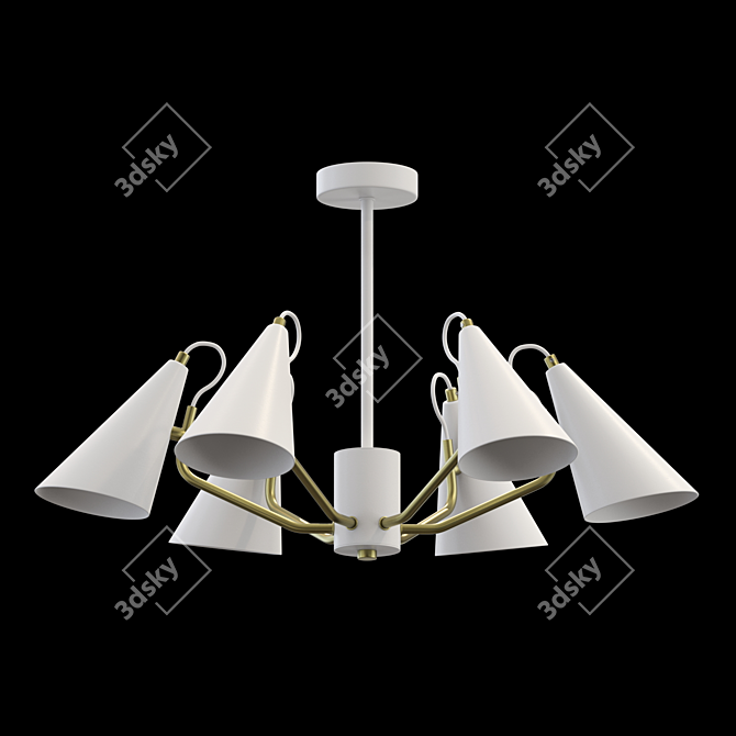 Sleek Conical Lampatron LAMBA 3D model image 3