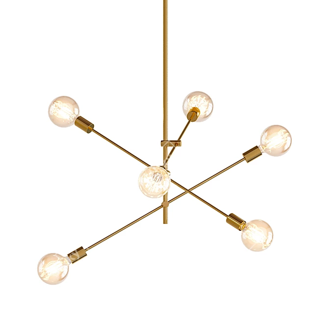 Modern Chandelier Collection 3D model image 5