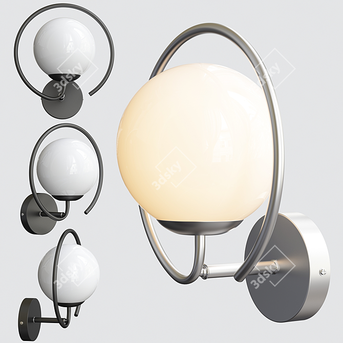 ST Luce Galio Pendant Light 3D model image 1