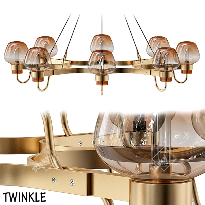 Twinkle 2013: Elegant Lighting Solution 3D model image 1