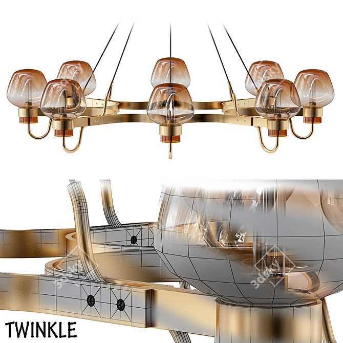 Twinkle 2013: Elegant Lighting Solution 3D model image 2