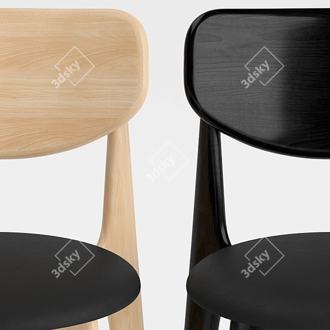 Tom Dixon Slab Chair - Sleek, Stylish Seating 3D model image 2