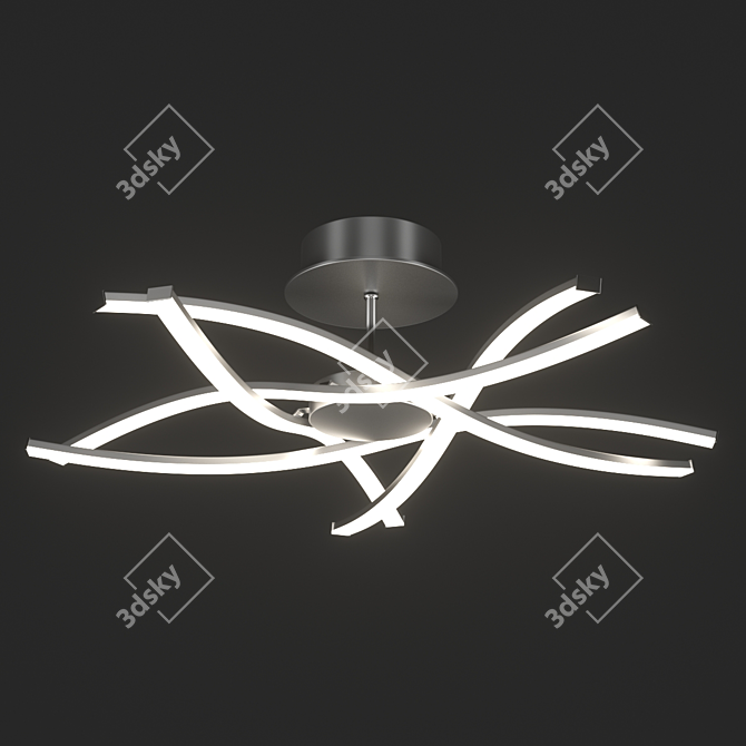 AIRE LED 5917 OM: Ceiling Lamp with Dimmable LED Lights (3700Lm, 42W, 3000 3D model image 1