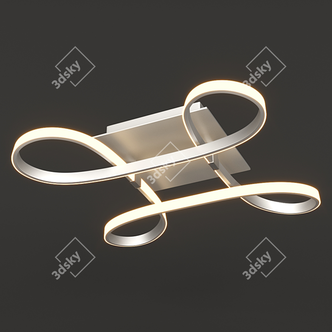 KNOT LED Ceiling Lamp - Modern and Elegant Lighting 3D model image 1