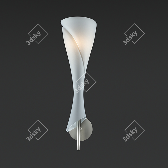 Zack 0773 Om Mantra Wall Lamp 3D model image 1