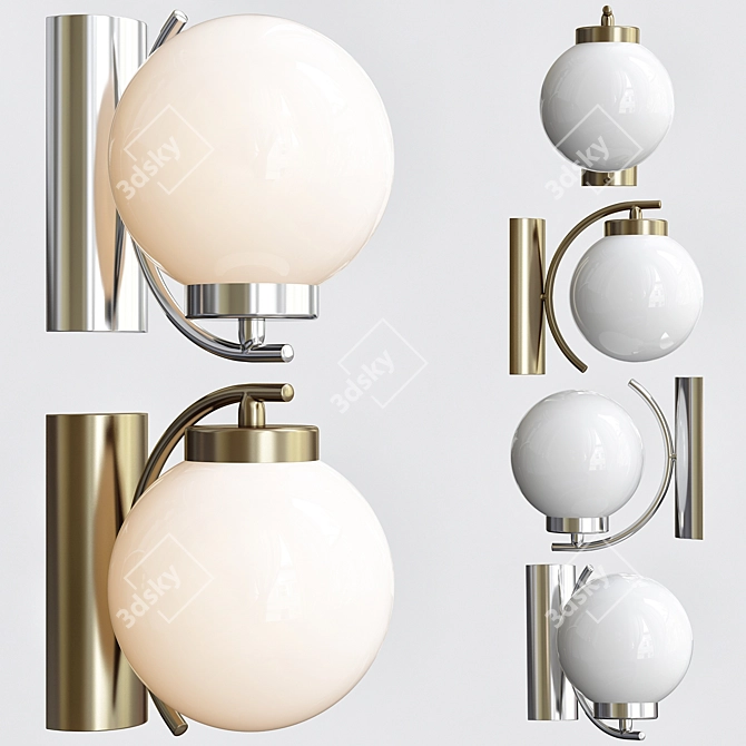 Arte Lamp Cloud Pendant Light 3D model image 1