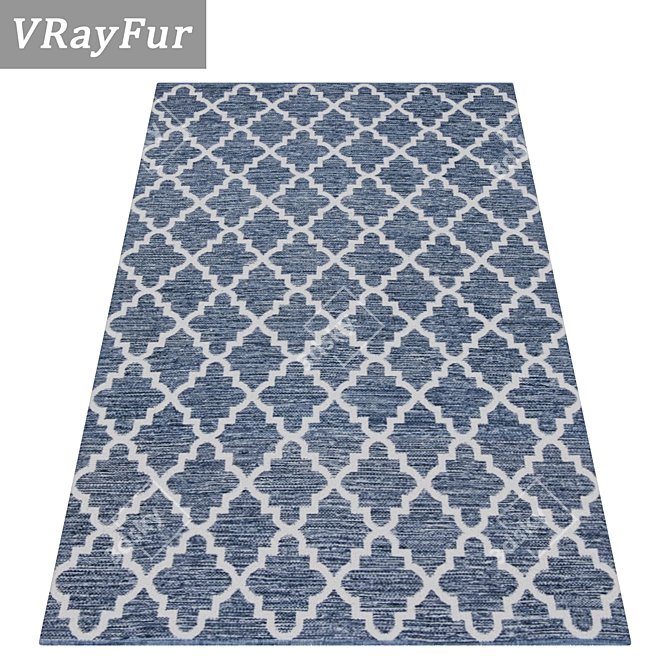 Premium Carpet Set: High-Quality Textures & Multiple Variants 3D model image 2