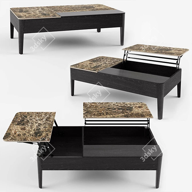 Calligaris Ceramic Coffee Table 3D model image 1