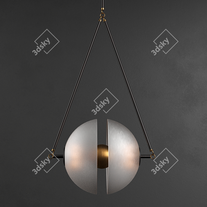 Elegant Synapse Lamp by Apparatus 3D model image 2