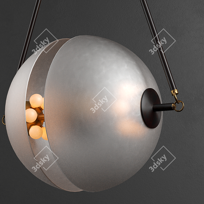 Elegant Synapse Lamp by Apparatus 3D model image 3