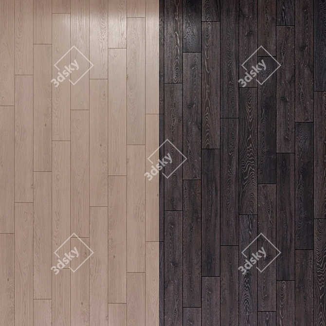 Bedrock and Corona Parquet: Ultimate Flooring Solution 3D model image 8