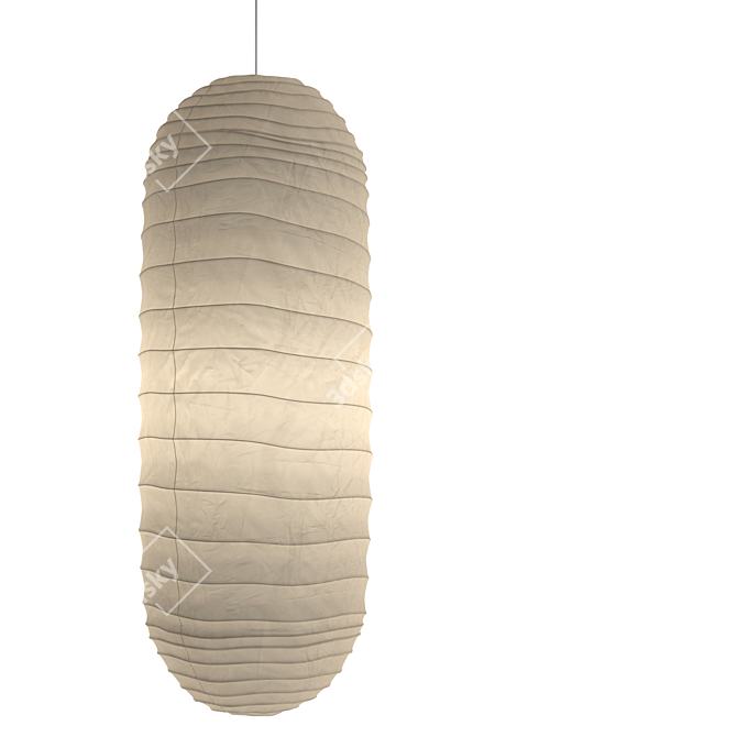 Japanese Lantern Collection: Isamu Noguchi 3D model image 5