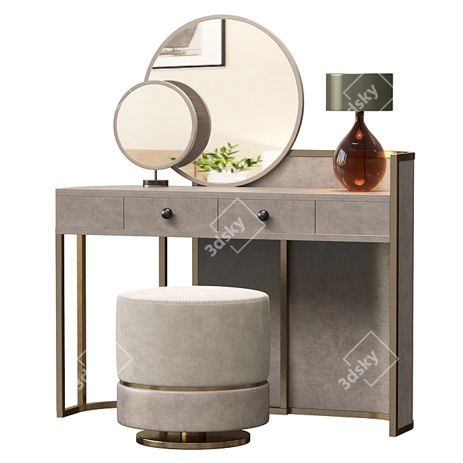 PARMA Frato Dressing Table 2020 3D model image 2