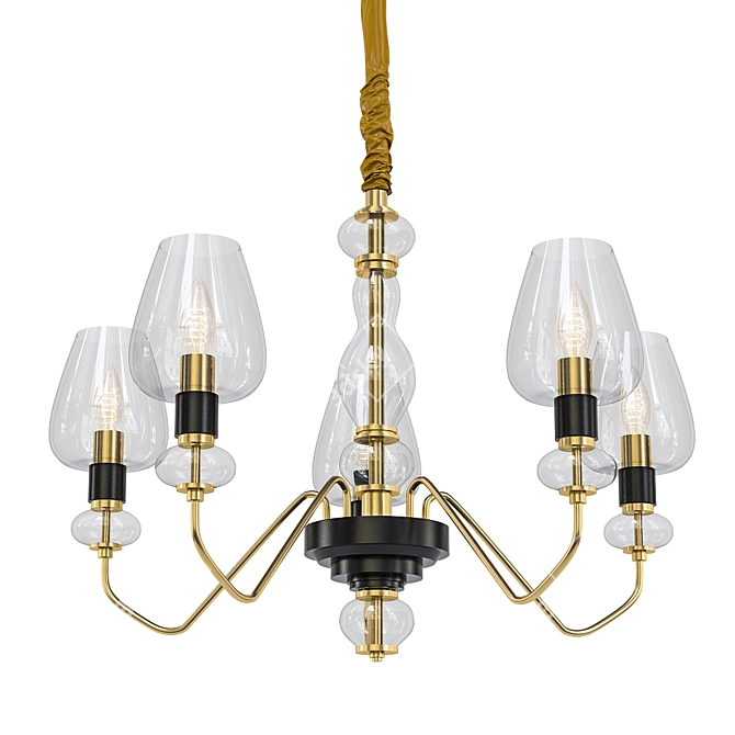 Modern Italian Pendant Light - ST Luce Loyli 3D model image 1