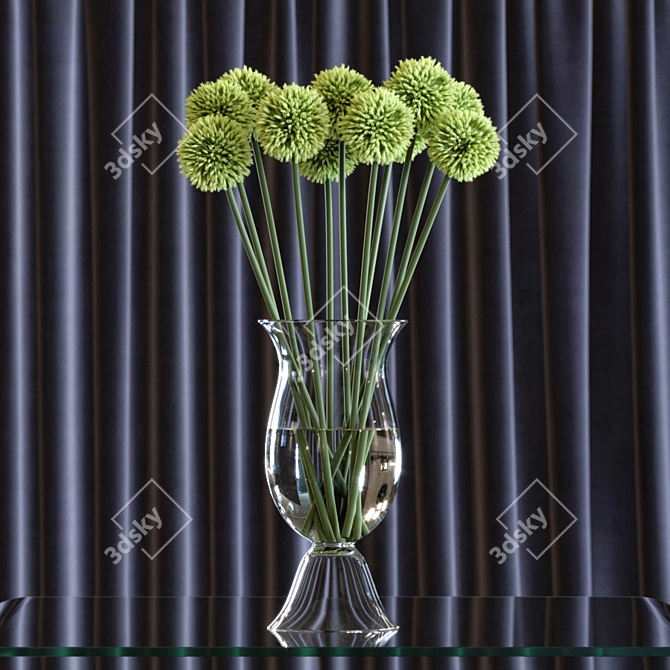 Allium Blossom: VG Newtrend Vases 3D model image 4