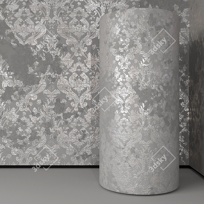 Seamless Decorative Plaster 3D model image 2