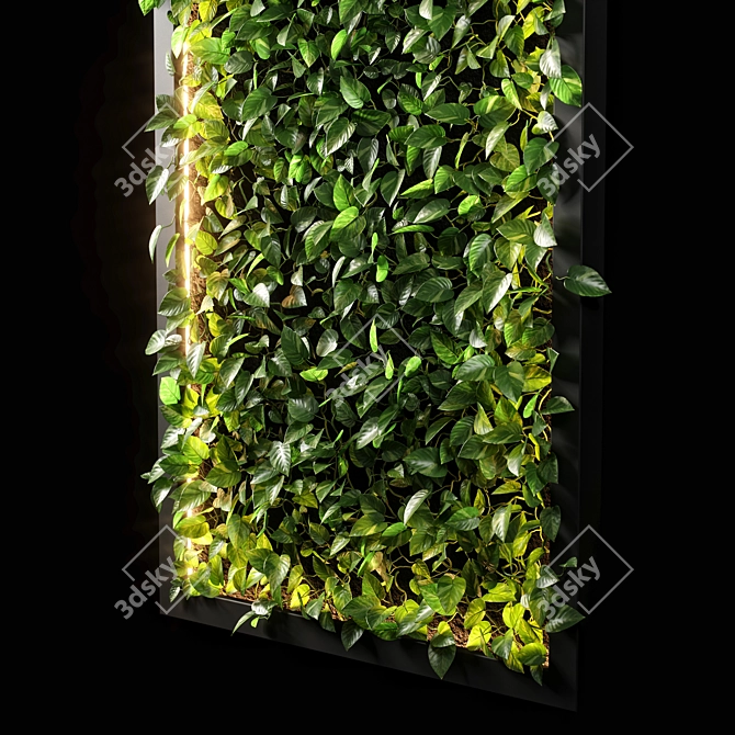 Versatile Vertical Garden 10: Stunning Design, UV Mapped & Multiple Render Options 3D model image 2