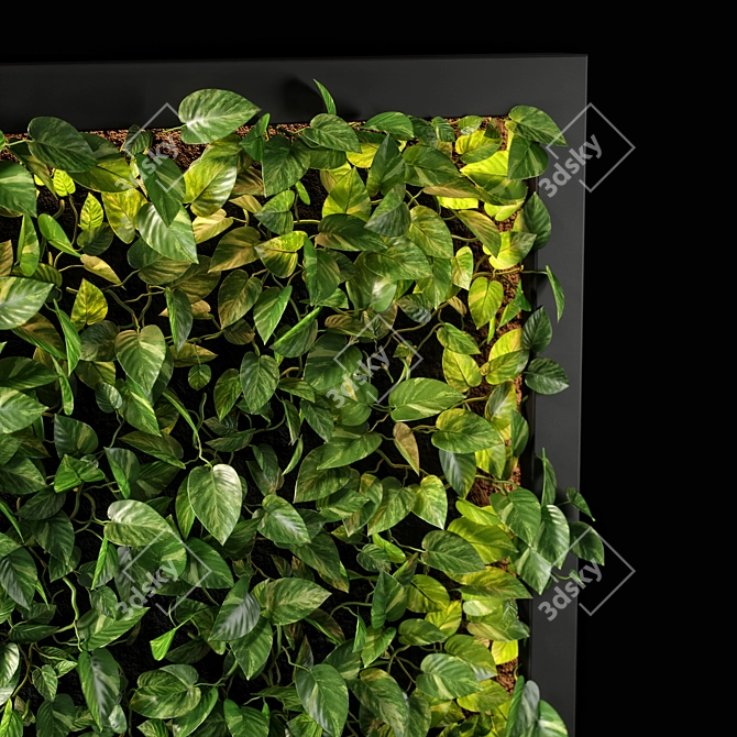 Versatile Vertical Garden 10: Stunning Design, UV Mapped & Multiple Render Options 3D model image 4