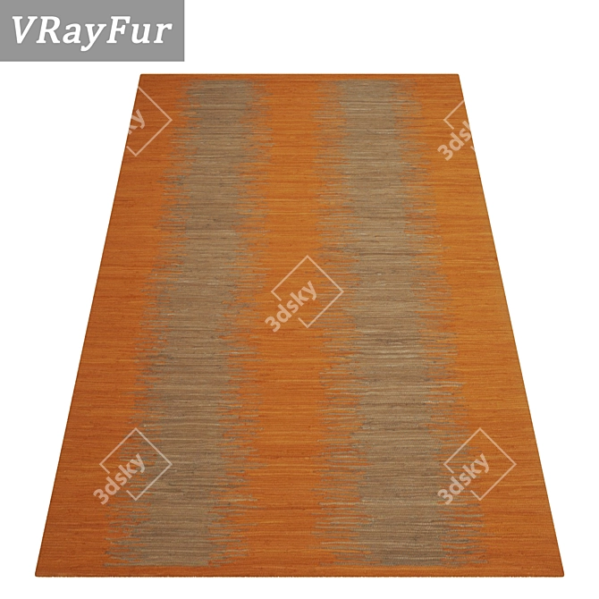 Luxury Carpet Set: High-Quality Textures 3D model image 2