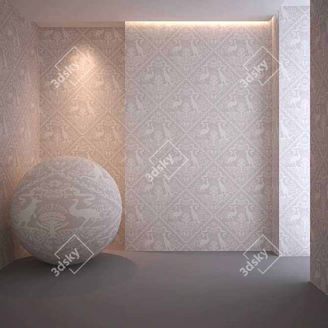 Title: Australia's Trusted Wallpaper 3D model image 1