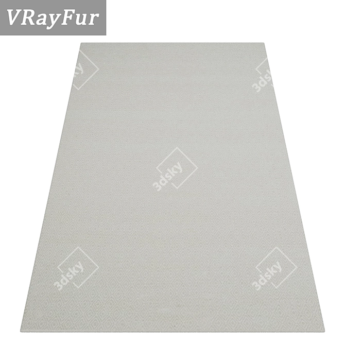 High-Quality Carpets Set 3D model image 6