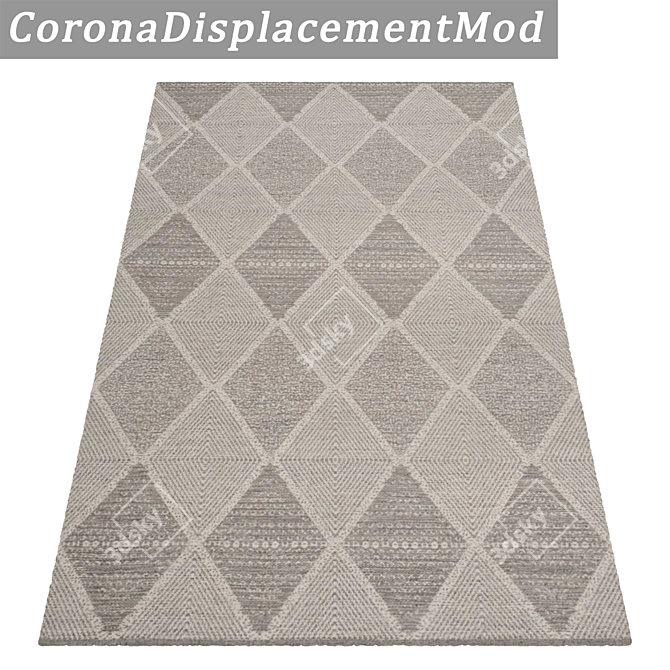 Luxury Carpet Set: High-Quality Textures 3D model image 4