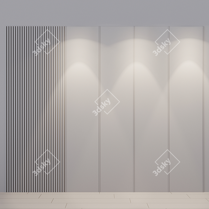 Customizable Wall Panel & Headboard - izgolovie 10 3D model image 3