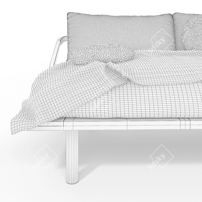 Bohemian Dreamer Couch 3D model image 9