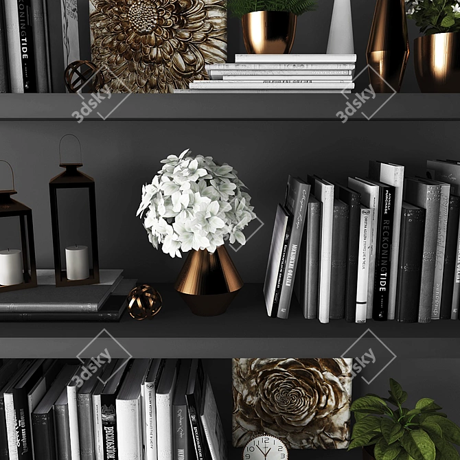 Elegant Decor Set: Polys 146171, Verts 185887 3D model image 2