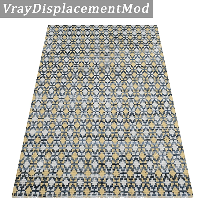 Title: Premium Carpet Set 317 3D model image 3