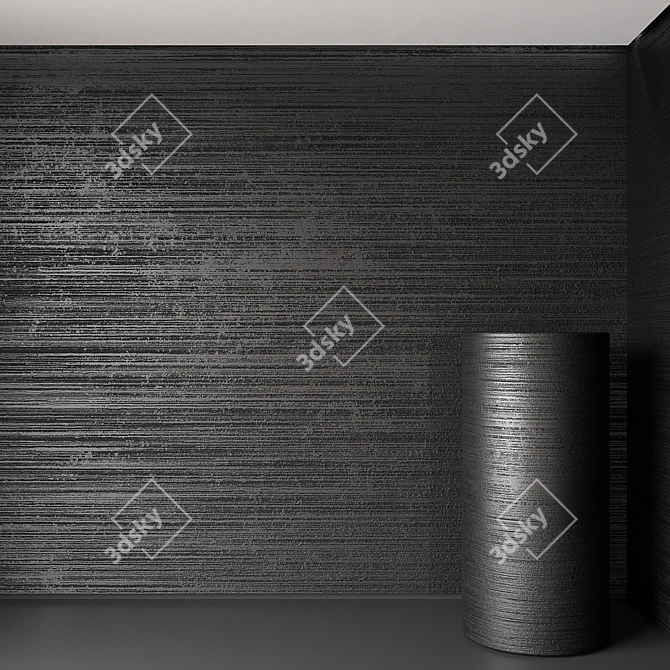 Seamless Decorative Plaster 3D model image 1