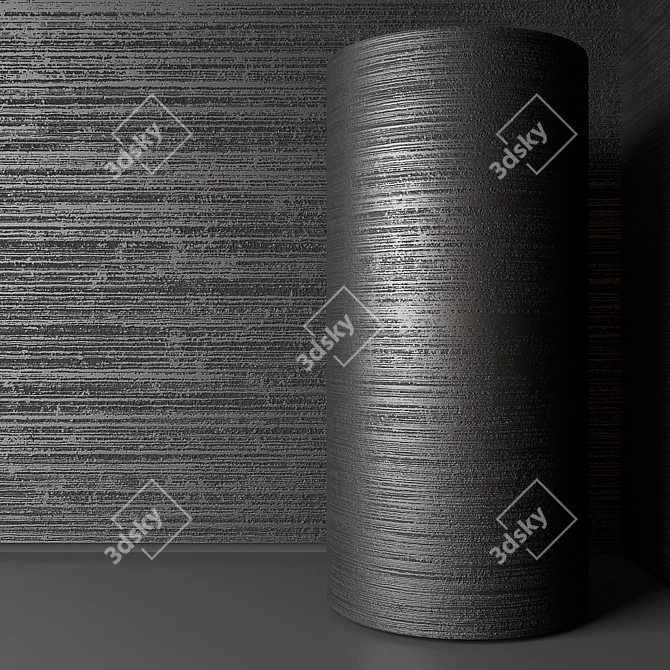 Seamless Decorative Plaster 3D model image 4