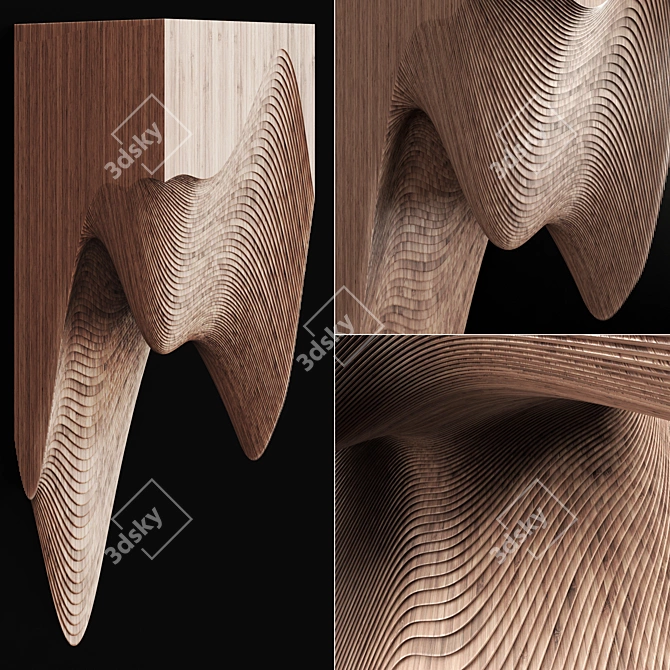 Parametric Slab Decor - Unique, High Quality 3D model image 1