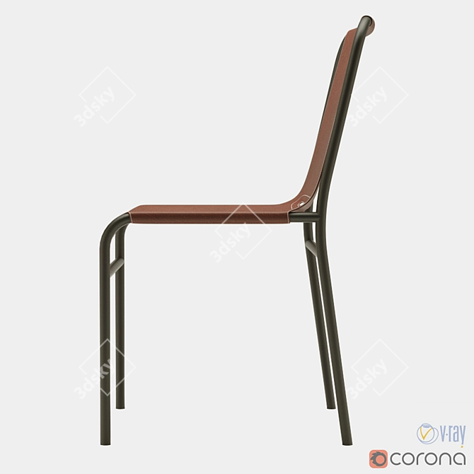 OX Denmark September Dining Chair: Sleek and Stylish Design 3D model image 3