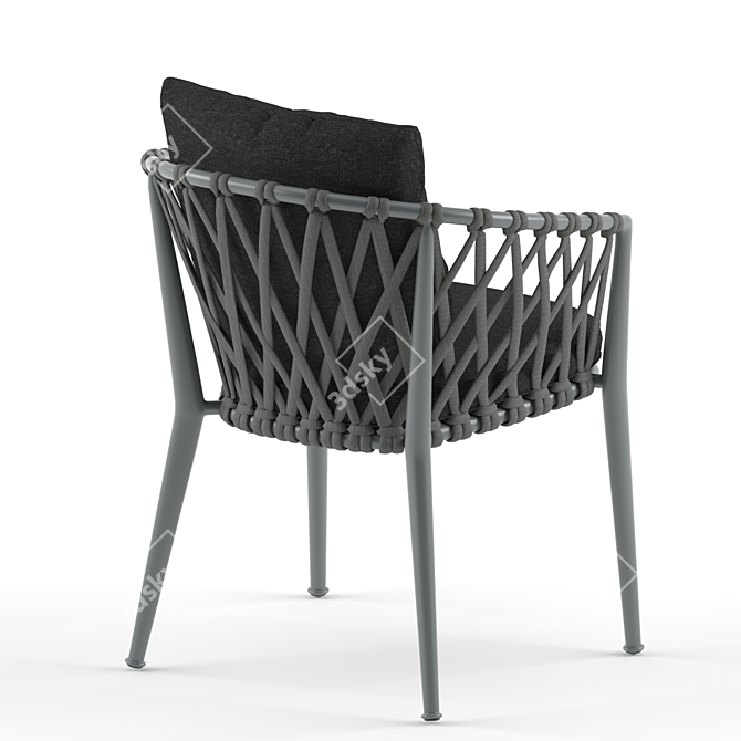 Stylish and Comfortable: Bebitalia Erica Chair 3D model image 4