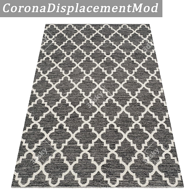 Luxury Carpet Set: High-Quality Textures 3D model image 4