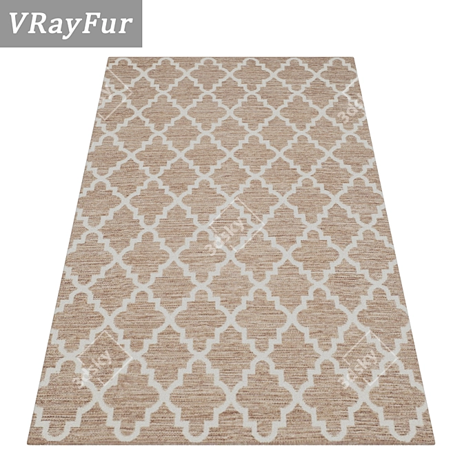 Title: Luxury Rug Collection 3D model image 4