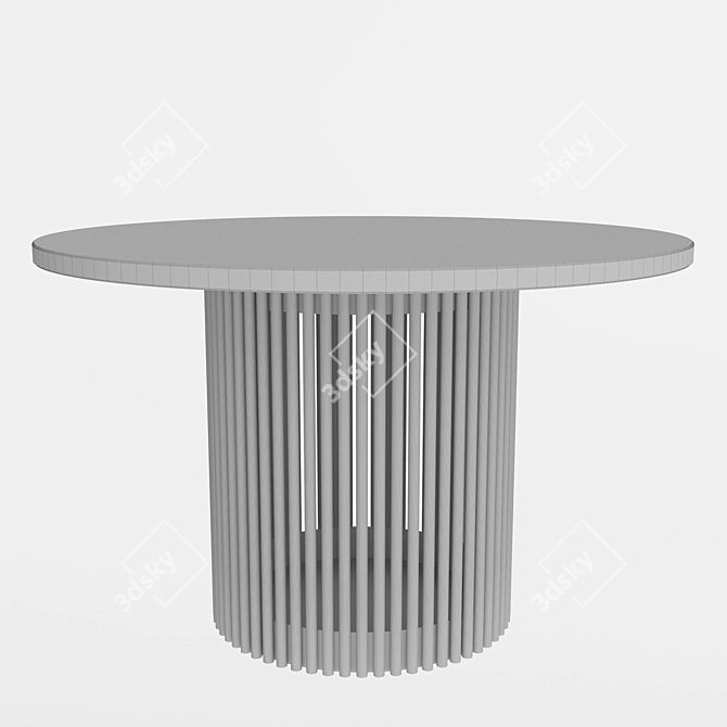 Modern Faun Dining Table 3D model image 3