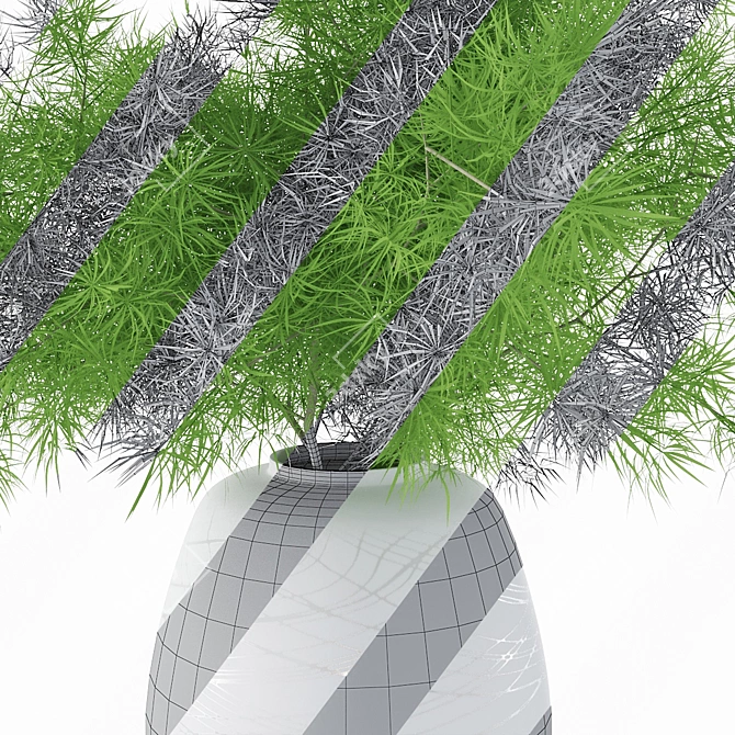 LSA Boulder Asparagus Vase 3D model image 5