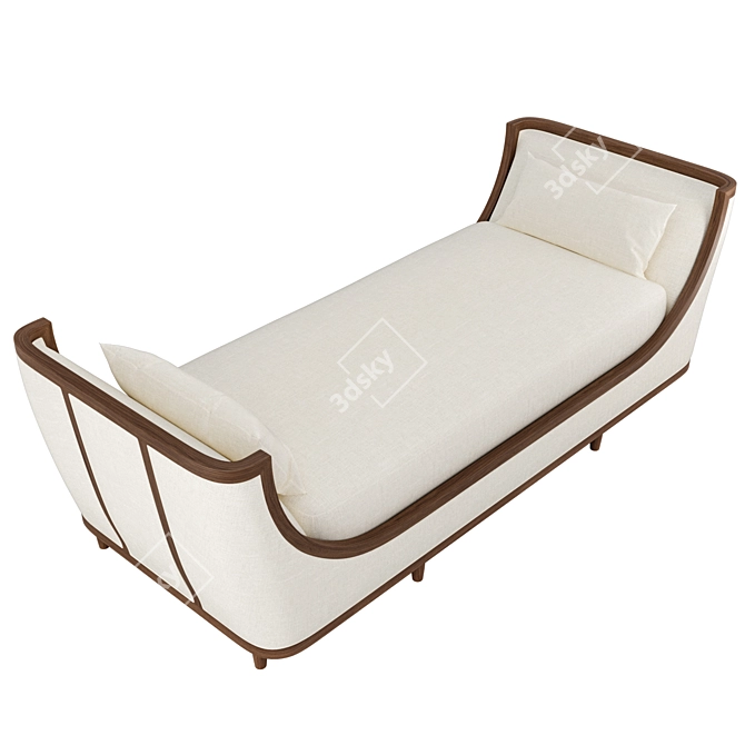 Modern Ventana Daybed Sofa: Stylish and Versatile 3D model image 2