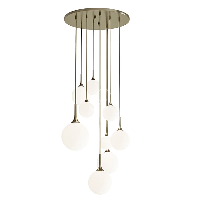 Modern Pendant Light Collection 3D model image 2