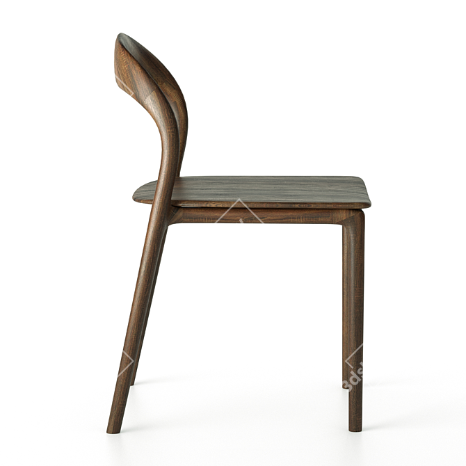 Neva Light Chair: Artisan Industrial Design 3D model image 2