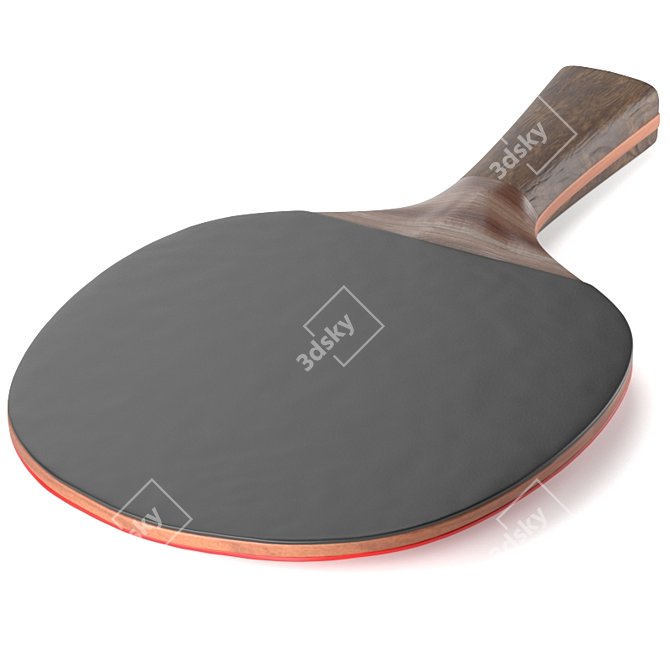 Pro Grip Table Tennis Racquet 3D model image 3