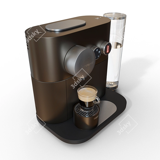 De'Longhi Expert EN 350G: Compact Nespresso Coffee Machine 3D model image 2