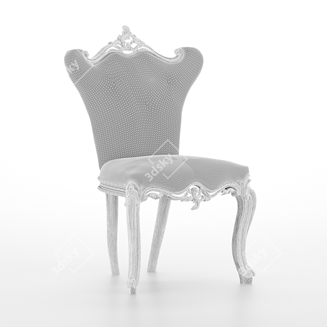 Timeless Classic Vintage Chair 3D model image 2