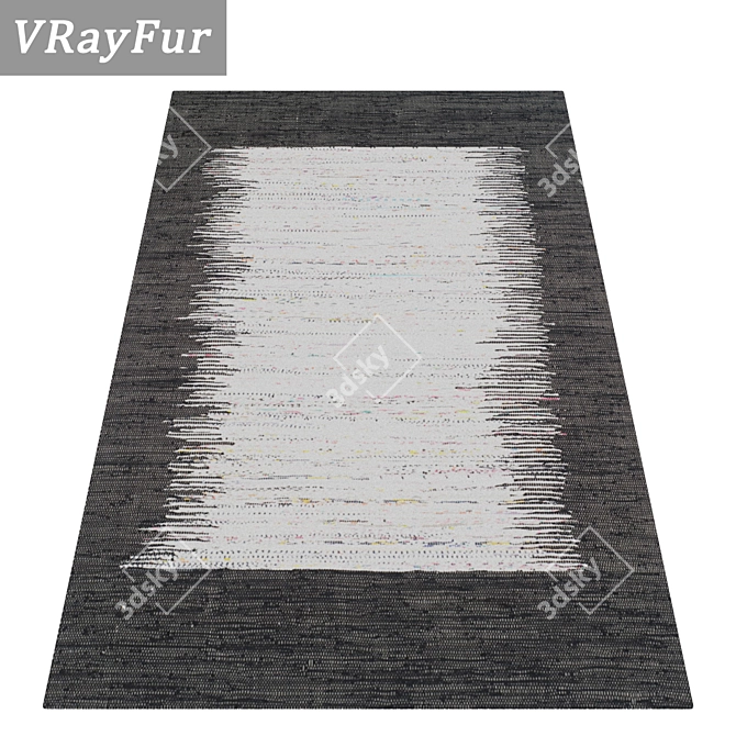 Luxury Carpets Set - High-Quality Textures 3D model image 2