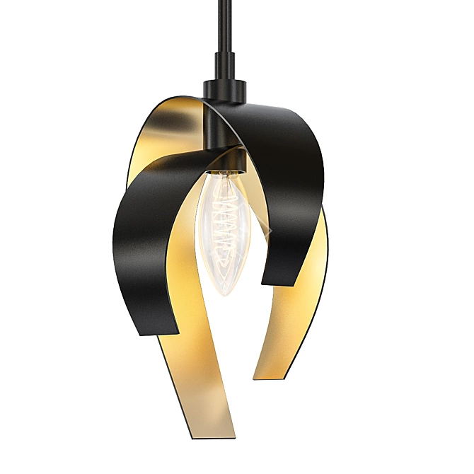 Modern Geometric Pendant Light 3D model image 1